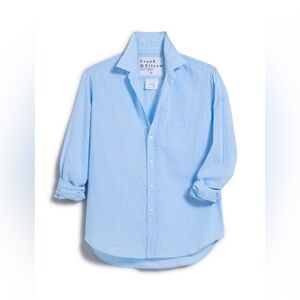 Frank & Eileen - Eileen Textured Blue button down